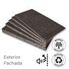 Painel de Cortiça Expandida Tipo REV Cortiça à Vista Exterior Fachada - 9900100400414