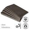 Painel de Cortiça Expandida para Isolamento Antivibrático - 40 mm (145 a 160 kg/m3) - 1 m x 0,5 m