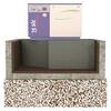 Painel de Cortiça Expandida para Isolamento Antivibrático - 40 mm (145 a 160 kg/m3) - 1 m x 0,5 m