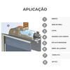 Tampa para Caixas de Estores (25/28/30) Branco 6M - Branco - c/ Larg. 220 mm para caixas de 30X30