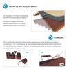 Telha Asfáltica Bardoline Rectangular Cobertura Inclinada Fachada Impermeável Fácil Aplicação - Palete 158,60 m2 - Rectangular - Preto/Ardósia Misto (0416)