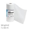 Armadura Reforço TEXTIL 60G/M2 1X50M para Sistemas Impermeabilização Líquida - Branco - 1 x 50 m