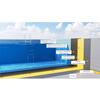 Membrana Impermeabilização Flexível SikaCeram Sealing Membrane A Zonas Húmidas Interiores/Exteriores - Amarelo - 1 x 30 m