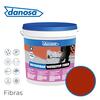 Revestidan Water Stop Fiber Impermeabilização Varandas Terraços Coberturas 20KG - Vermelho - 20 Kg