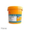 Pele Elástica Sikagard 570W + Fibras Impermeabilização Varandas Terraços Coberturas 5 Kg - Branco - 5 Kg
