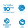 Membrana PVC Piscina SopremaPool One Unicolor 1,65x25m - Cinza Claro (156966/GC) - 25 m x 1,65 m x 1,5 mm