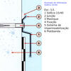 Perfil Alumínio Imperalum Sol Eco 3m Remate Telas Impermeabilização - Imperalum - 5609392403274