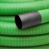 Tubo Corrugado Verde c/ Guia Rolo 50m Dupla Parede Série L - L250kN - Cablagem Telecomunicações - Ø 125 mm – Verde