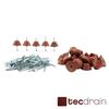 Fixações Pregos para membranas Drenantes TECdrain - TECdrain - 9900400601498