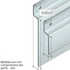 Perfil Alumínio Imperalum Sol Eco 3m Remate Telas Impermeabilização - Imperalum - 5609392403281