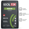 Primário de Aderência SecilTek Redur Red Fix Aplicação Linha REDUR/ISODUR 25KG Interior/Exterior - Pó Vermelho/Acastanhado - 25 Kg