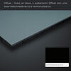 Painel Fenólico Trespa Meteon Lumen Diffuse - SS - 3650 x 1860 x 8 mm - Cor L9000 (Metropolis Black)
