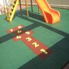 Pavimento Piso Borracha SBR - TecpavSAFE - Parque Infantil - 1M2- Segurança, Acústica - 43MM - 1 M2 - VERDE - 4 Placas 50CM X 50CM - Por Encomenda