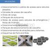 Grelha Pavimento Veículos Pesados Truckcell Permeável Reciclado Drenagem Alta Resistência - 600(C)x400(L)x80(A)mm