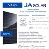 Módulo Fotovoltaico 580W - JASolar Bifacial N-Type MBB Half-Cell Module - JAM66D42 580/MB MC4 - 580W - Monocristalino - 2278x1134x30MM - 132 Células