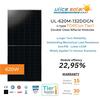 Módulo Fotovoltaico 620W - Ulica Solar Bifacial N-Type TOPCon Tier1 Module UL-620M-132DDGN - Ulica Solar - 9901501704552