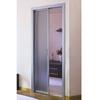 Cassete Porta Correr Simples Parede Reboco, Espessura 110mm Montagem Semi-Automática (Sem Caixa) - Kriket - 9901703001091