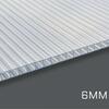 Placa Policarbonato Alveolar Transparente Cristal 6mm 6x2,1m Terraço Pérgola Varanda - 9901800500831
