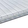 Placa Policarbonato Alveolar Transparente Cristal 16mm 6x2,1m Terraço Pérgola Varanda - 9901800500893