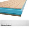 Painel Sandwich Cobertura Thermochip TAH Friso Abeto Rústico Branco Envernizado - 10 + 100 + 19 mm – 3 m x 0,55 m