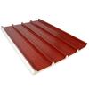 Painel Sandwich Cobertura 5 Ondas 30mm 2000X1000mm ECO Vermelho RAL3009 Isolamento Térmico Telhado - 9901901400061