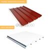 Painel Sandwich Cobertura 5 Ondas 30mm 2000X1000mm ECO Vermelho RAL3009 Isolamento Térmico Telhado - 9901901400061