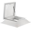 Claraboia Quadrada Abertura Telescópica Acesso Exterior Cúpula Acrílico Cobertura Garantia 5A - 70 cm x 70 cm