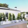 Floreira Betão + Fibras Retangular BRANCA Jardim Varanda Terraço Esplanada - 99(L )x 40(P) x 45(A)cm - Palete não incluída