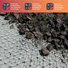 Geogrelha com Geotêxtil Estabilização Solos, Pavimentos, Plataformas Trabalho Tensar InterAx - Tensar - 9903700200071