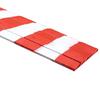 Tábua Régua Guarda Corpos Segurança 2600x150x25mm Vermelho e Branco Cofragem - 9903800500071