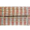 Tábua Régua Guarda Corpos Segurança 2600x150x25mm Vermelho e Branco Cofragem - 9903800500071