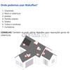 Banda Impermeável Multiusos Wakaflex Sistema Tectum Pro Cobertura Inclinada Lusa Marselha - Vermelho - 5 X 0,28 m