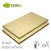 Lã de Rocha Isolamento Térmico Acústico Painel Rocterm RE Coat ETICS Capotto Isolamento Exterior - 120 mm - 1,2 m x 0,6 m