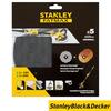 Conjunto Jogo 5 Lixas Ø225MM 120/240G FATMAX Stanley STA39297-XJ para Lixadora de Parede Gesso - 5 Lixas Ø225 mm - Limitado ao stock existente