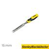 Formão Fio Biselado 15MM 131MM Stanley 0-16-875 Alta Resistência Acabamentos - Stanley Black & Decker - 3253560168759